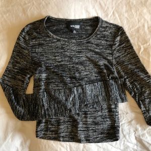 Wilfred cropped long sleeve shirt